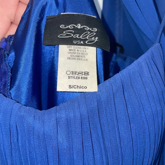 Blue Semi-Formal/Grad/Prom Dress - Picture 3 of 4